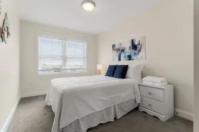 Bedroom #3 with queen bed.