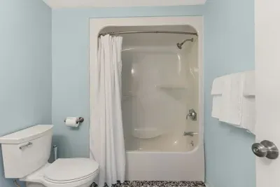 Full bathroom with shower tub
