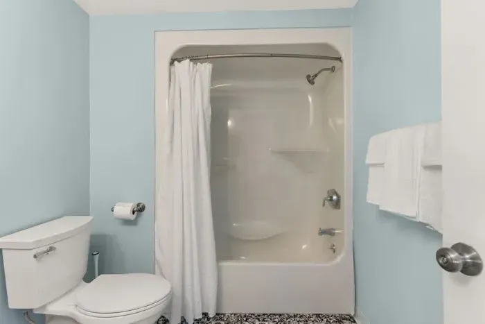 Full bathroom with shower tub