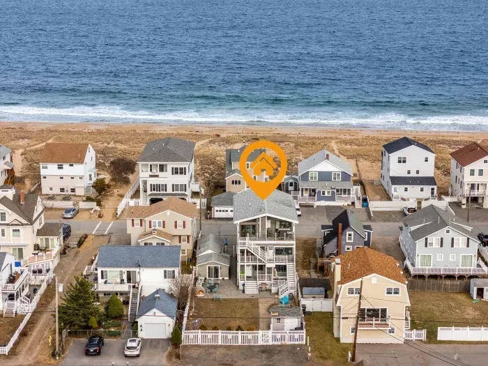Serendipity Beach Retreat is steps from the beautiful shores of Salisbury Beach! Commonwealth Ave is a quiet beach street.