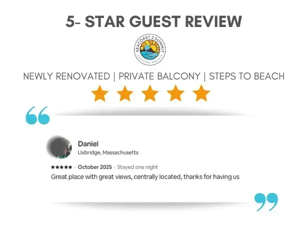 5 Star Review from a Recent Guest
