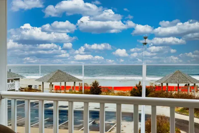 Ocean view from the balcony