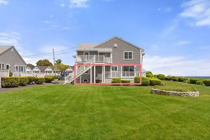 Front street view of unit 7