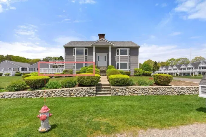 Front street view of unit 7