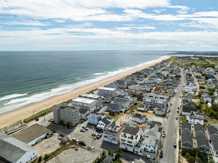 Aerial view of property,  1 min walk to beach