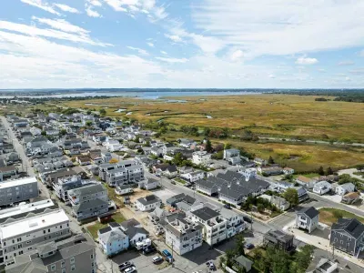 Aerial view of property,  1 min walk to beach