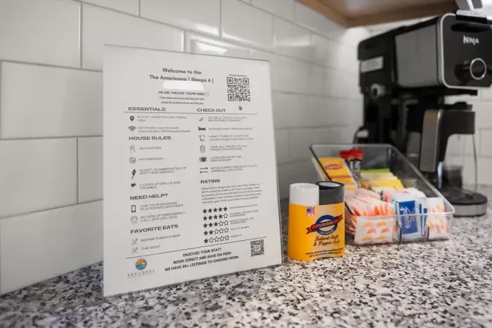 Americana NE house guide provided for your convenience