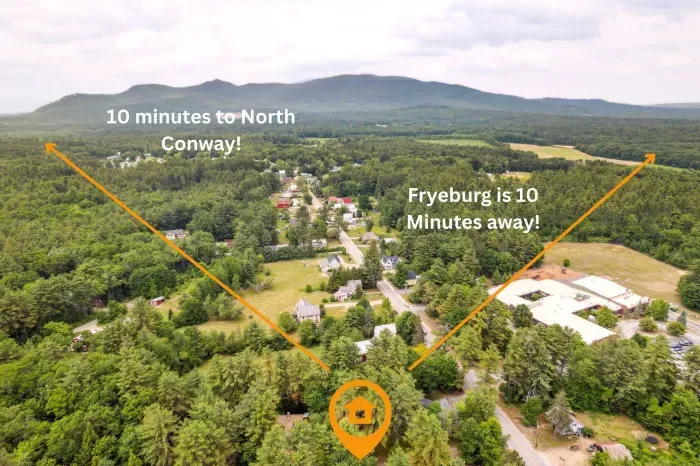 Camp Conway is 10 minutes to North Conway and 10 minutes to Fryeburg, Maine!