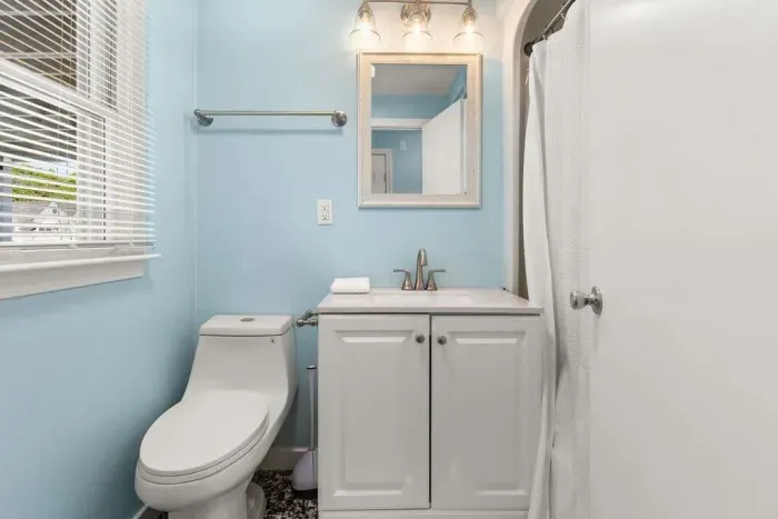 Full bathroom with shower tub