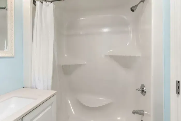 Full bathroom with shower tub