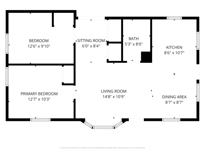 Floor plan of the entire house