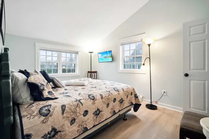 Bedroom #2 with king bed