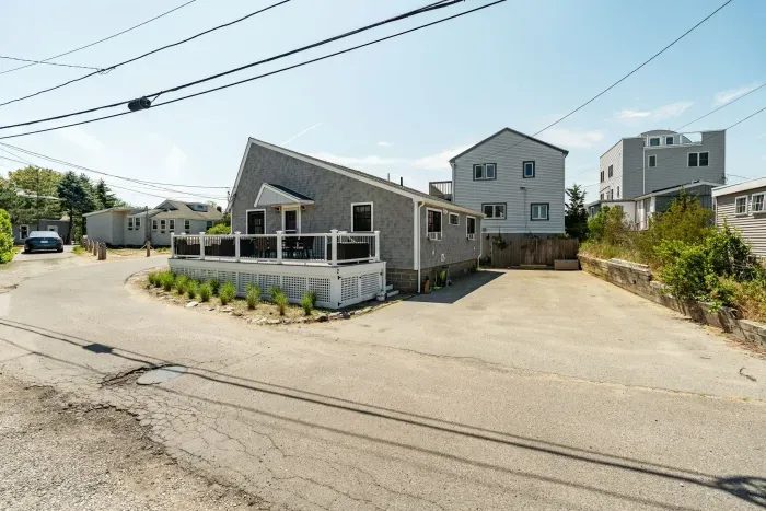 Street view of Beach Plum Cottage