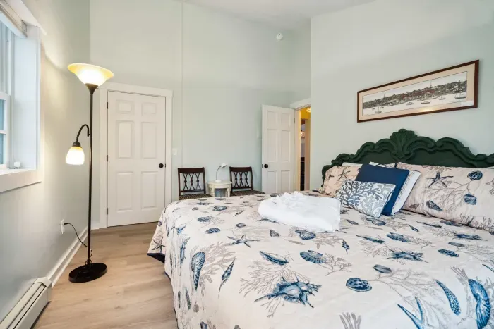 Bedroom #2 with king bed. Clean linens provided