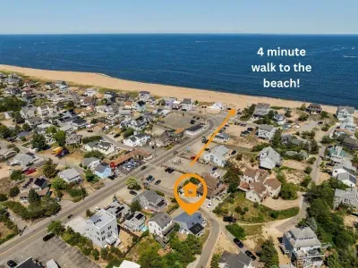 Just steps away from the Plum Island Beach!