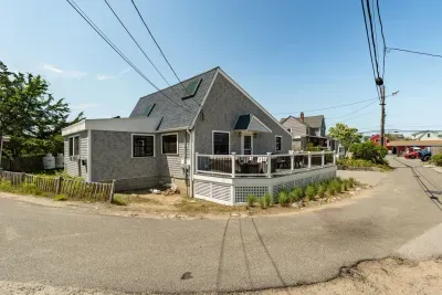 Street view of Beach Plum Cottage!
