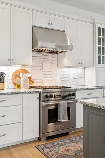 Large kitchen with updated appliances and everything needed to make a good meal!