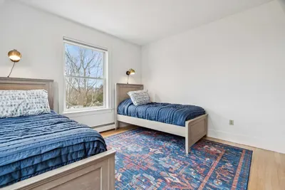 Bedroom #2 with two twin beds. Clean linens provided.