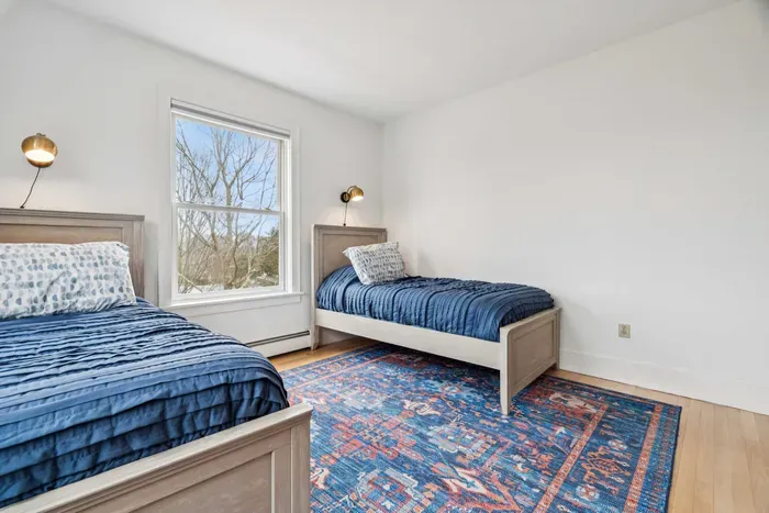 Bedroom #2 with two twin beds. Clean linens provided.