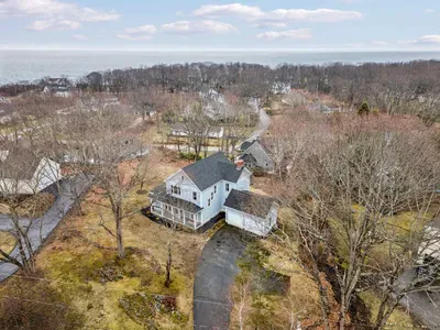 Aerial view of the home!