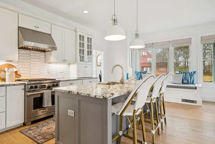 Large kitchen with updated appliances and everything needed to make a good meal!