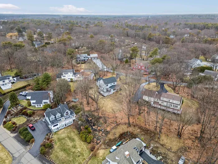 Aerial view of the home!
