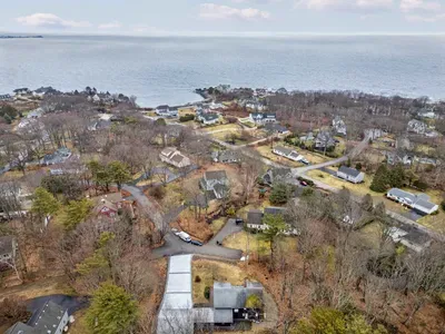Aerial view of the home!