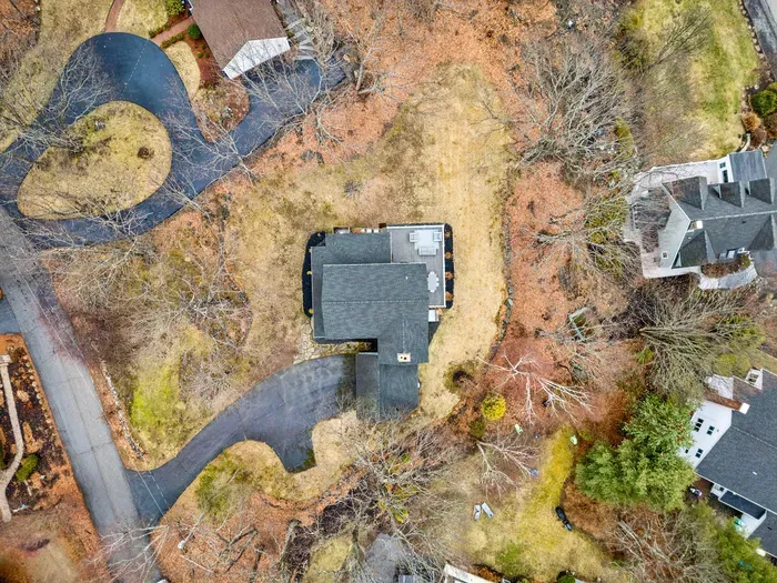 Aerial view of the home!