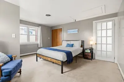 Bedroom #4, located on the second floor with queen bed