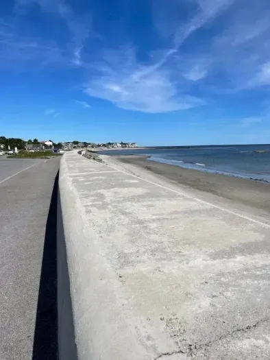 View from North Beach wall