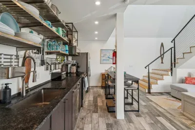 Open concept kitchen
