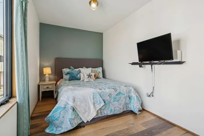 Bedroom with full-size bed