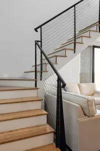 Staircase to second floor