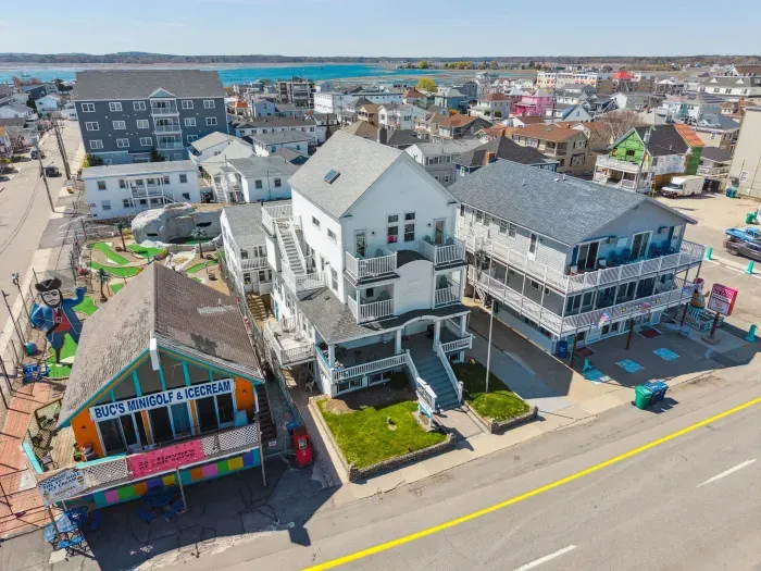 Aerial view of The Americana