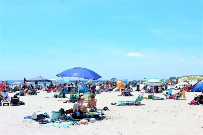 Warm day at Hampton Beach!