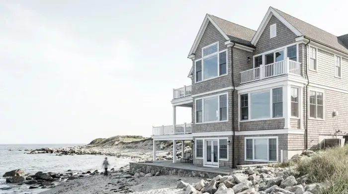 Spectacular beachfront house overlooking the ocean