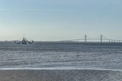 300 feet away from the house