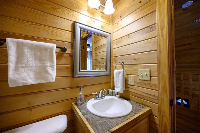 Plenty of bathrooms and space for the entire crew