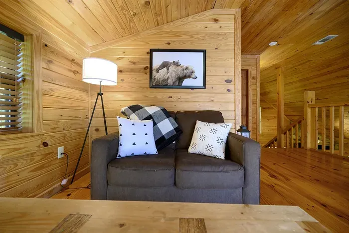 Mini sofa for the kiddos to hang out and relax