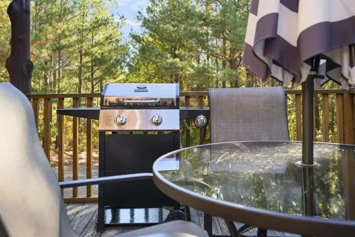 bring the steaks or hot dogs and grill out!