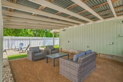 Covered patio