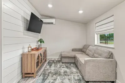 Sofa pulls out for sleeping for 2