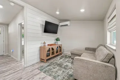 Living room with Smart TV