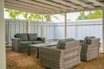 Sit and enjoy your stay outside