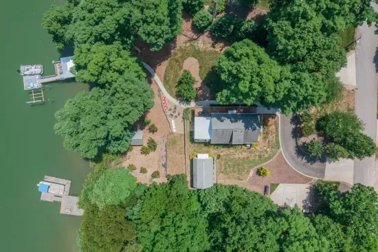 Overhead view to give you a sense of the property.