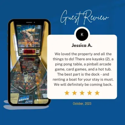 Check out this review from a recent past guest