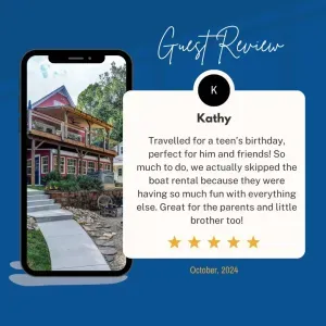 Check out this review from a recent past guest
