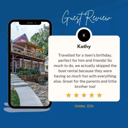 Check out this review from a recent past guest