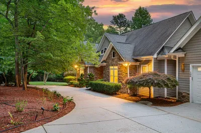 This is the front of the home as you pull into the driveway.