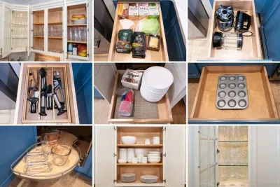 Here is an assortment of the variety of accessories we have in the kitchen.